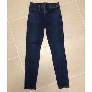 Dark Blue J Brand Skinny Jeans 27